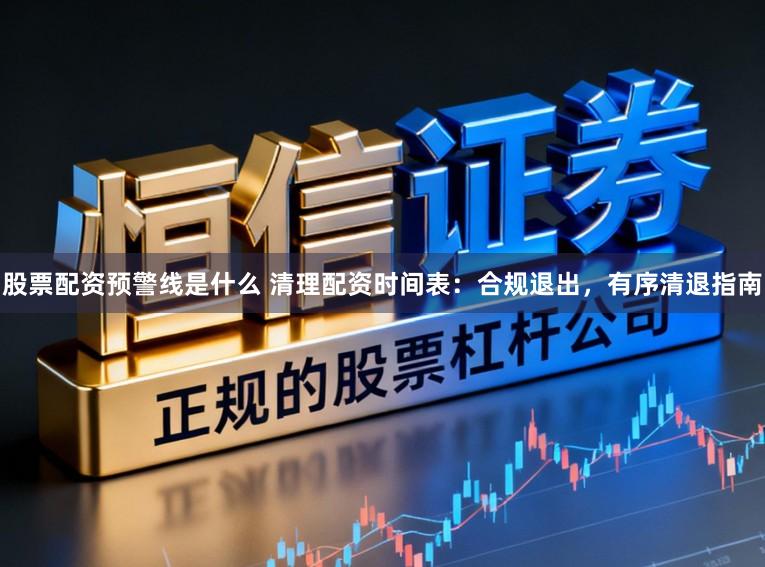 股票配资预警线是什么 清理配资时间表：合规退出，有序清退指南